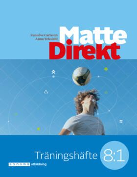 Matte Direkt Träningshäfte 8:1 (5-pack) | 0:e upplagan