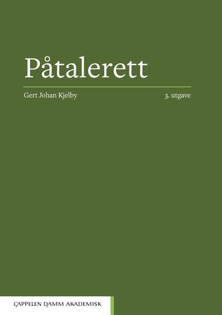 Påtalerett | 0:e upplagan