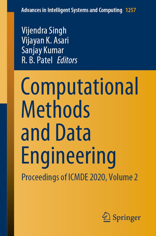 Computational Methods and Data Engineering | 1:a upplagan