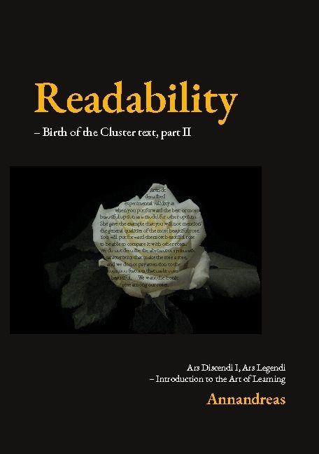 Readability (2/2) : Birth of the Cluster text, Introduction to the Art of L | 1:a upplagan