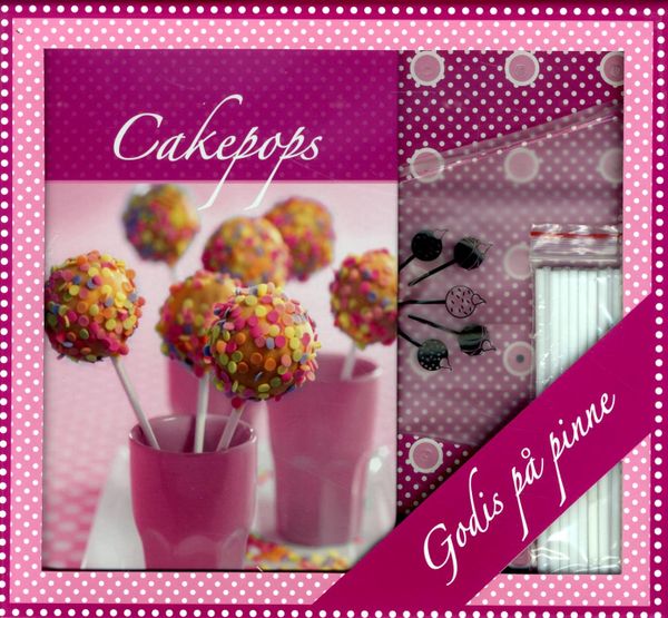 Cakepops box - bok, spritspåse, cakepopspinnar | 0:e upplagan