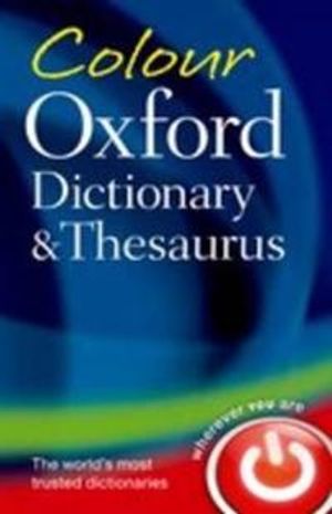 Colour oxford dictionary & thesaurus