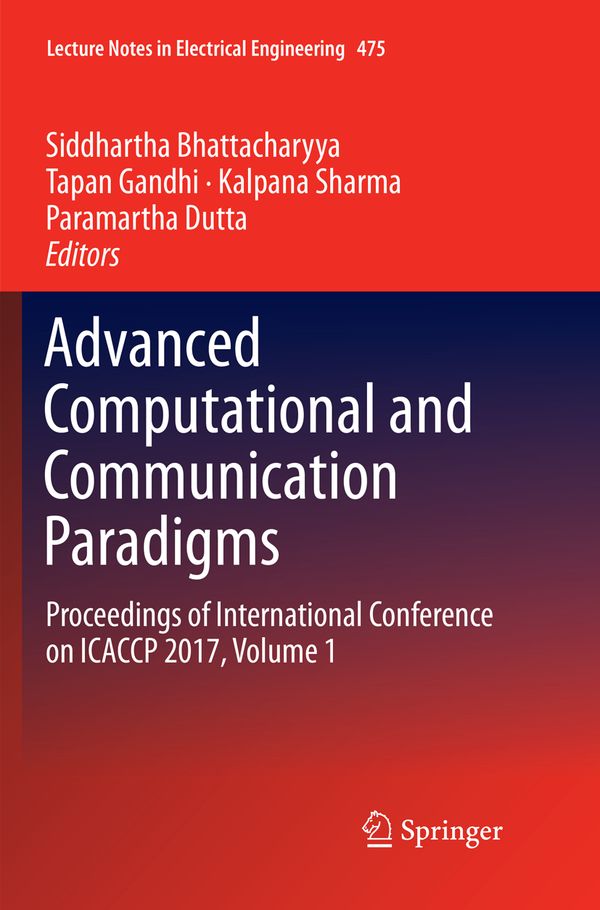 Advanced Computational and Communication Paradigms | 1:a upplagan