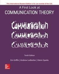 ISE A First Look at Communication Theory | 10:e upplagan