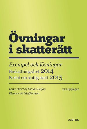 Övningar i skatterätt | 21:e upplagan