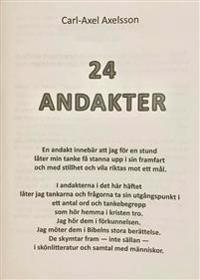 24 ANDAKTER | 1:a upplagan