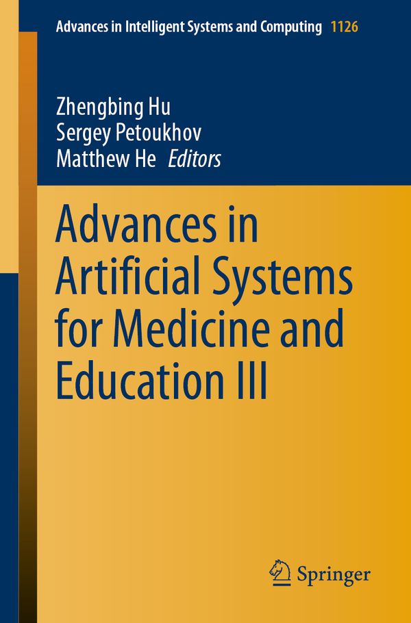 Advances in Artificial Systems for Medicine and Education III | 1:a upplagan