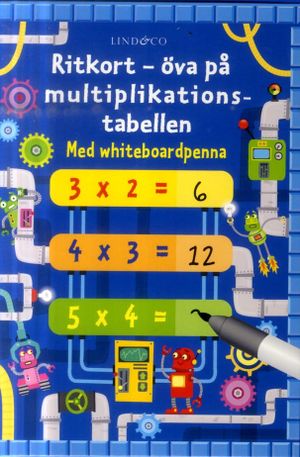 Ritkort - öva på multiplikationstabellen