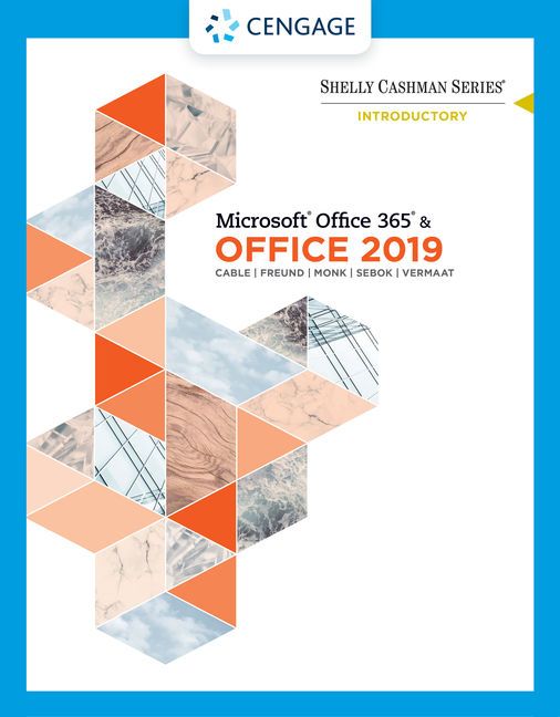 Shelly Cashman Series Microsoft Office 365 & Office 2019 Introductory | 0:e upplagan
