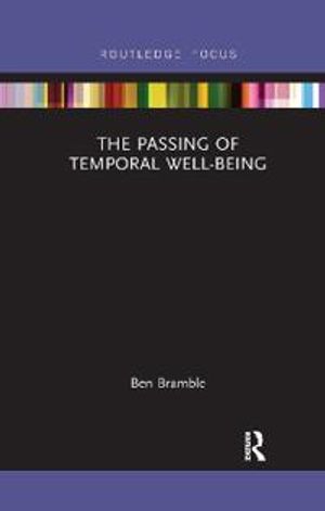 The Passing of Temporal Well-Being | 1:a upplagan