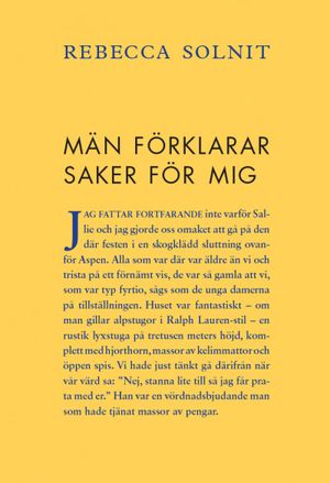 Män förklarar saker för mig