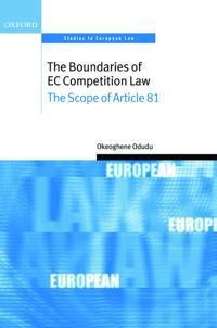 The Boundaries of EC Competition Law | 0:e upplagan