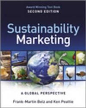 Sustainability Marketing - A Global Perspective | 1:a upplagan