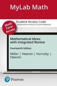 MyLab Math with Pearson eText Access Code (24 Months) for Mathematical Ideas | 14:e upplagan