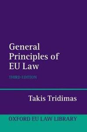 The General Principles of EU Law