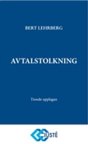 Avtalstolkning | 10:e upplagan