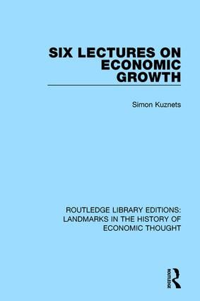 Six Lectures on Economic Growth | 1:a upplagan