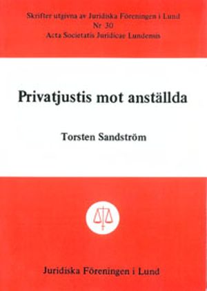 Privatjustis mot anställda