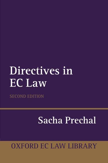 Directives in EC Law | 2:a upplagan
