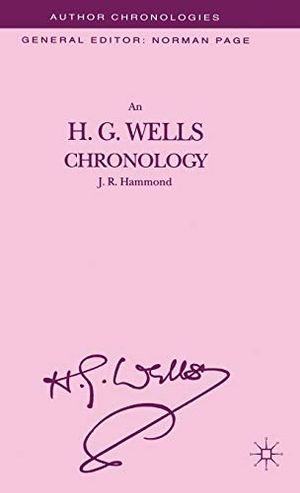 An H.G. Wells Chronology