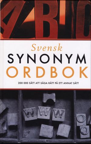 Svensk synonymordbok