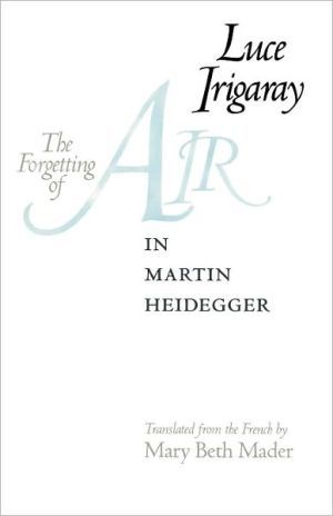 The Forgetting of Air in Martin Heidegger