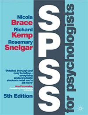 SPSS for Psychologists | 5:e upplagan