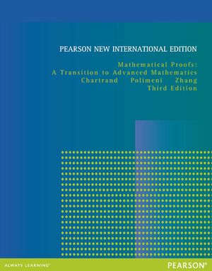 Mathematical Proofs: Pearson New International Edition | 3:e upplagan