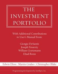 The Investment Portfolio Users Manual and Software, 2nd Edition | 2:a upplagan