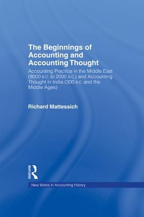 The Beginnings of Accounting and Accounting Thought | 1:a upplagan