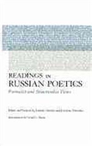 Readings in Russian Poetics | 1:a upplagan