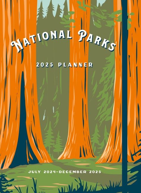 National Parks 2025 Weekly Planner | 0:e upplagan