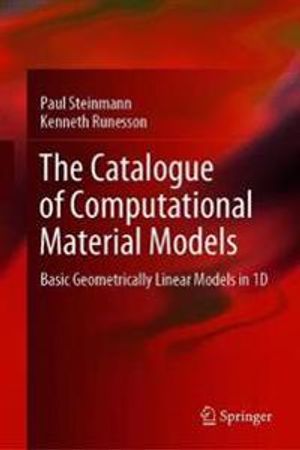 The Catalogue of Computational Material Models | 1:a upplagan