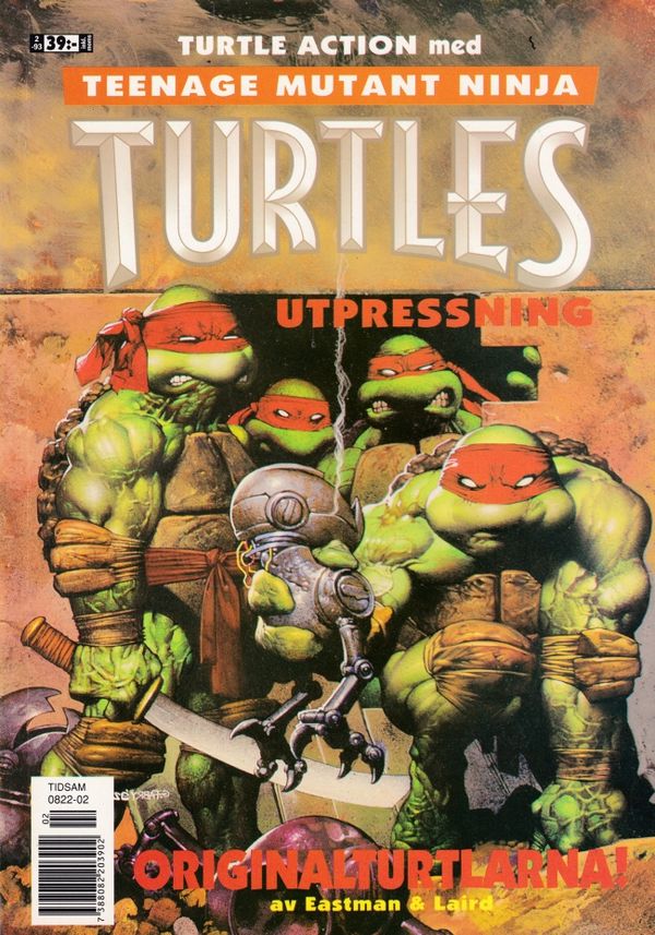 Turtle Action 2 – Utpressning | 1:a upplagan