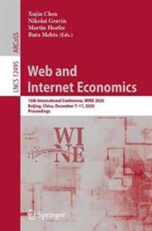 Web and Internet Economics | 1:a upplagan