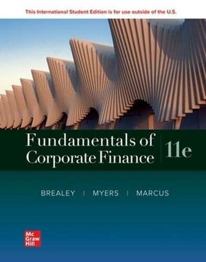 ISE Fundamentals of Corporate Finance | 11:e upplagan