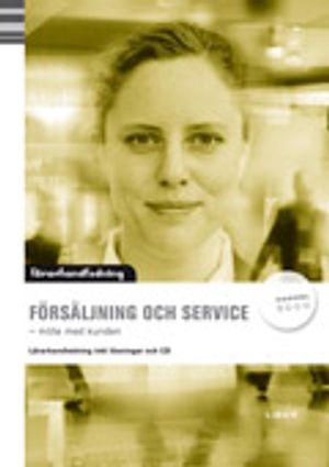 Försäljning och service Lärarhandledning inkl. cd |  2:e upplagan