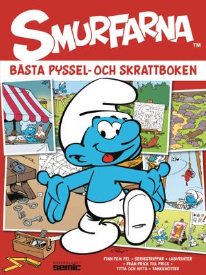 Smurfarna : bästa pyssel- och skrattboken