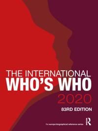 The International Who's Who 2020 | 83:e upplagan