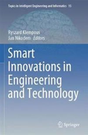 Smart Innovations in Engineering and Technology | 1:a upplagan