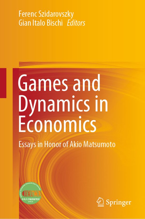 Games and Dynamics in Economics | 1:a upplagan