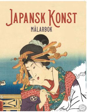 Japansk konst - Målarbok