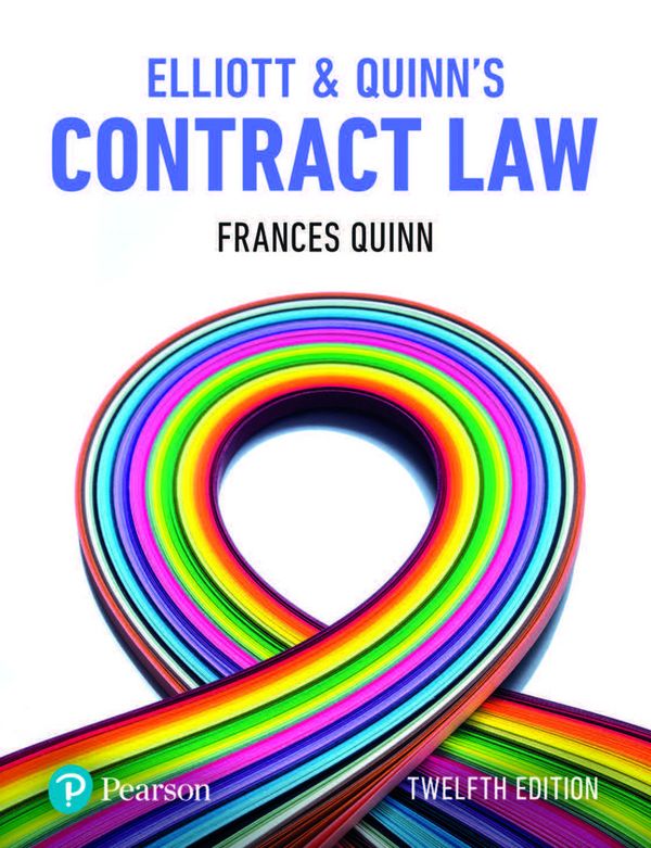Elliott & Quinn's Contract Law | 12:e upplagan