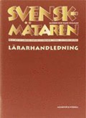 Svenskmätaren lärarhandledning | 1:a upplagan