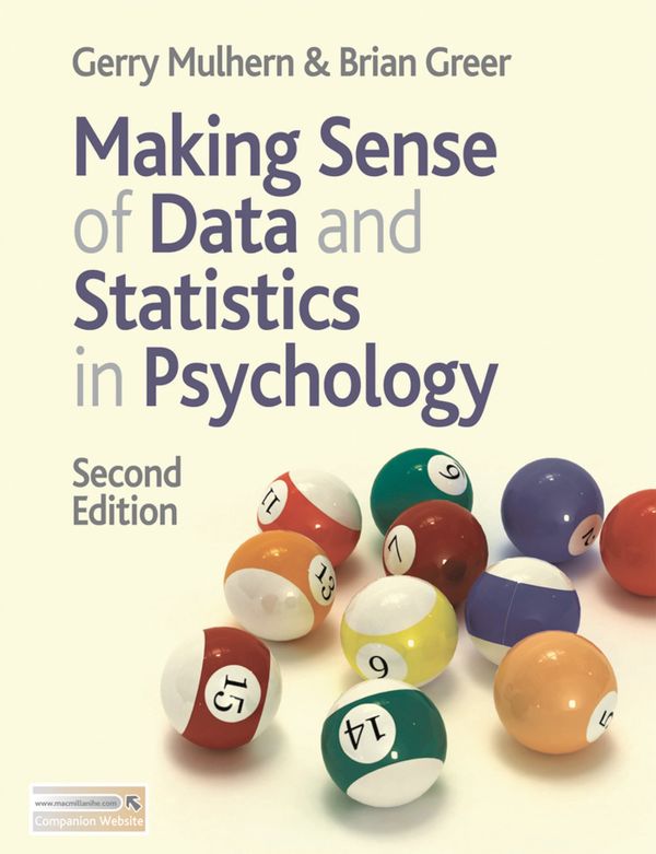 Making Sense of Data and Statistics in Psychology | 2:a upplagan