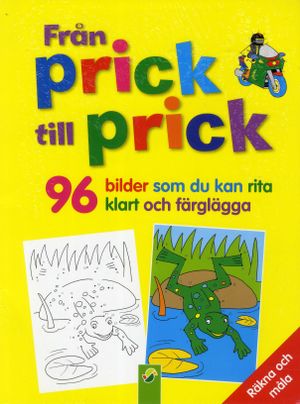 Från prick till prick - 96 bilder att rita klart och färglägga