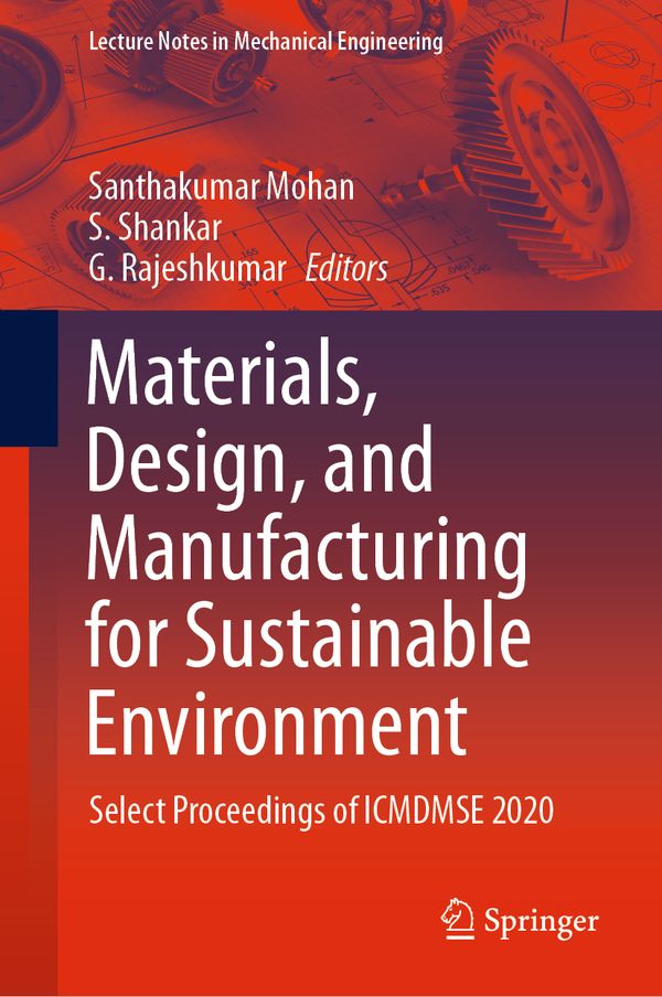 Materials, Design, and Manufacturing for Sustainable Environment | 1:a upplagan