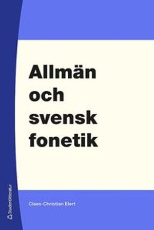 Allmän och svensk fonetik | 9:e upplagan