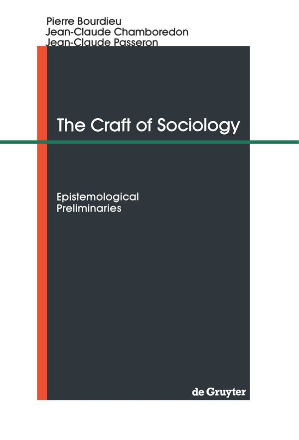 The Craft of Sociology | 91 001:a upplagan