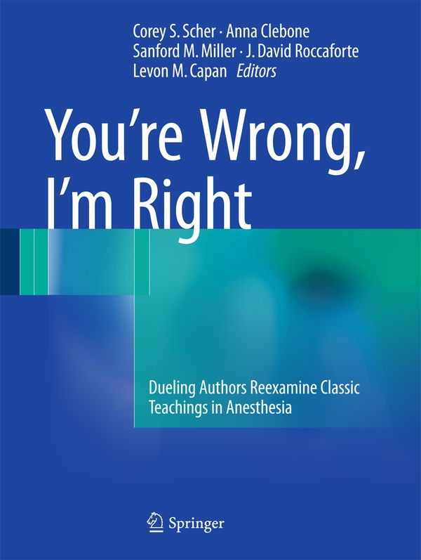 You’re Wrong, I’m Right | 1:a upplagan